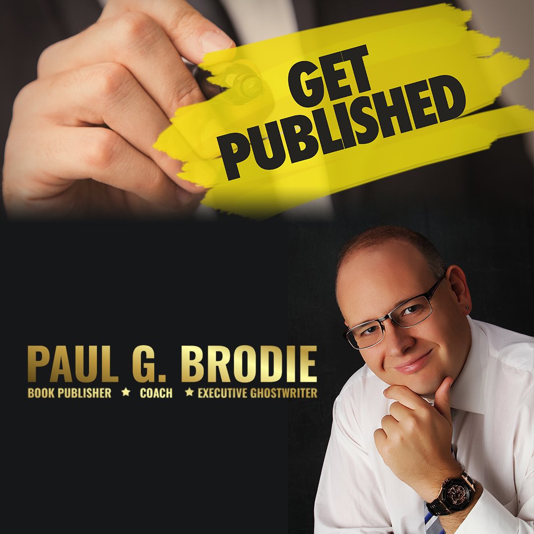 paul g brodie and image of paul brodie for get published podcast